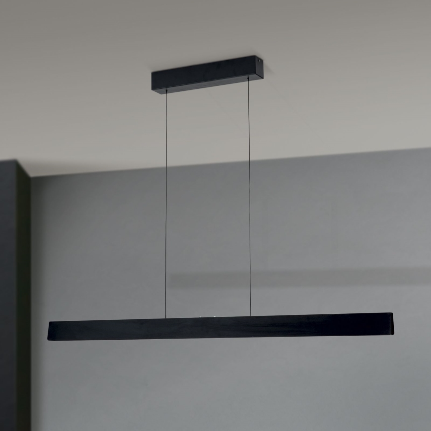 LED dimmbare Hängeleuchte an Seil TARA LED/44W/230V 2700/3800/4500/5700K schwarz