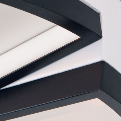 LED Dimmbares Deckenleuchte OLGA LED/28W/230V schwarz/weiß