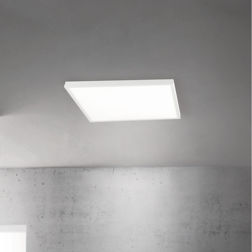 Dimmbare LED-Deckenleuchte DISC LED/46W/230V 2700/3000/4000K 59x59 cm weiß