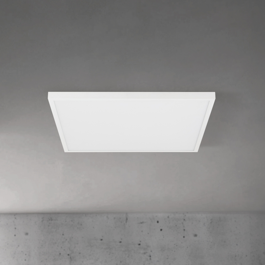 Dimmbare LED-Deckenleuchte DISC LED/46W/230V 2700/3000/4000K 59x59 cm weiß