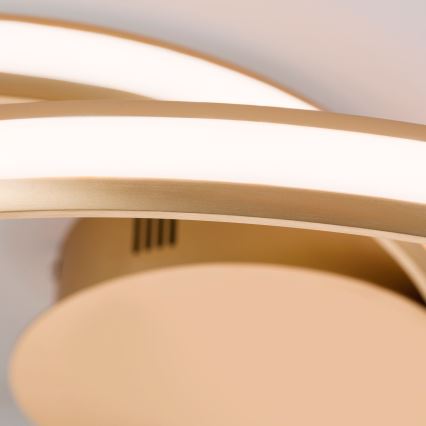 Dimmbare LED-Deckenleuchte CIRCUS LED/30W/230V golden