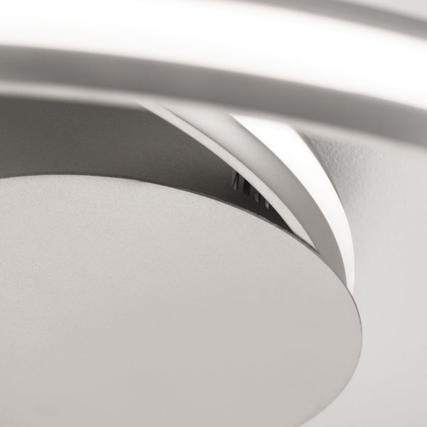 Dimmbare LED-Deckenleuchte CIRCUS LED/30W/230V silbern