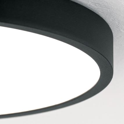 LED-Deckenleuchte BULLY LED/24W/230V d 24 cm schwarz