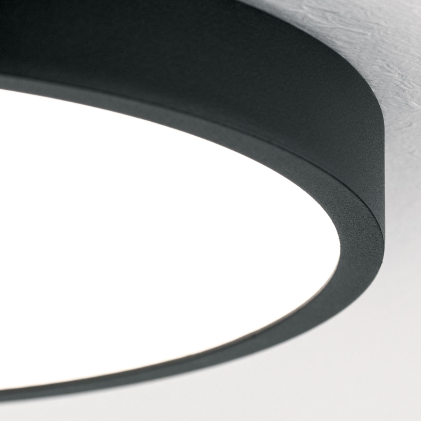 LED-Deckenleuchte BULLY LED/24W/230V d 24 cm schwarz