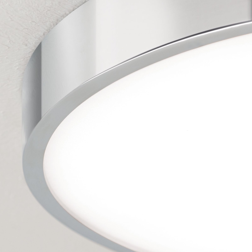LED-Deckenleuchte BULLY LED/28W/230V d 28 cm glänzendes Chrom