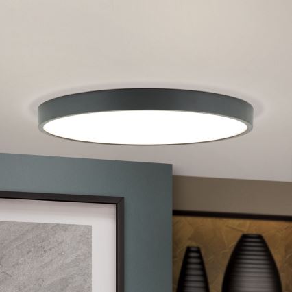 LED-Deckenleuchte BULLY LED/28W/230V d 28 cm schwarz