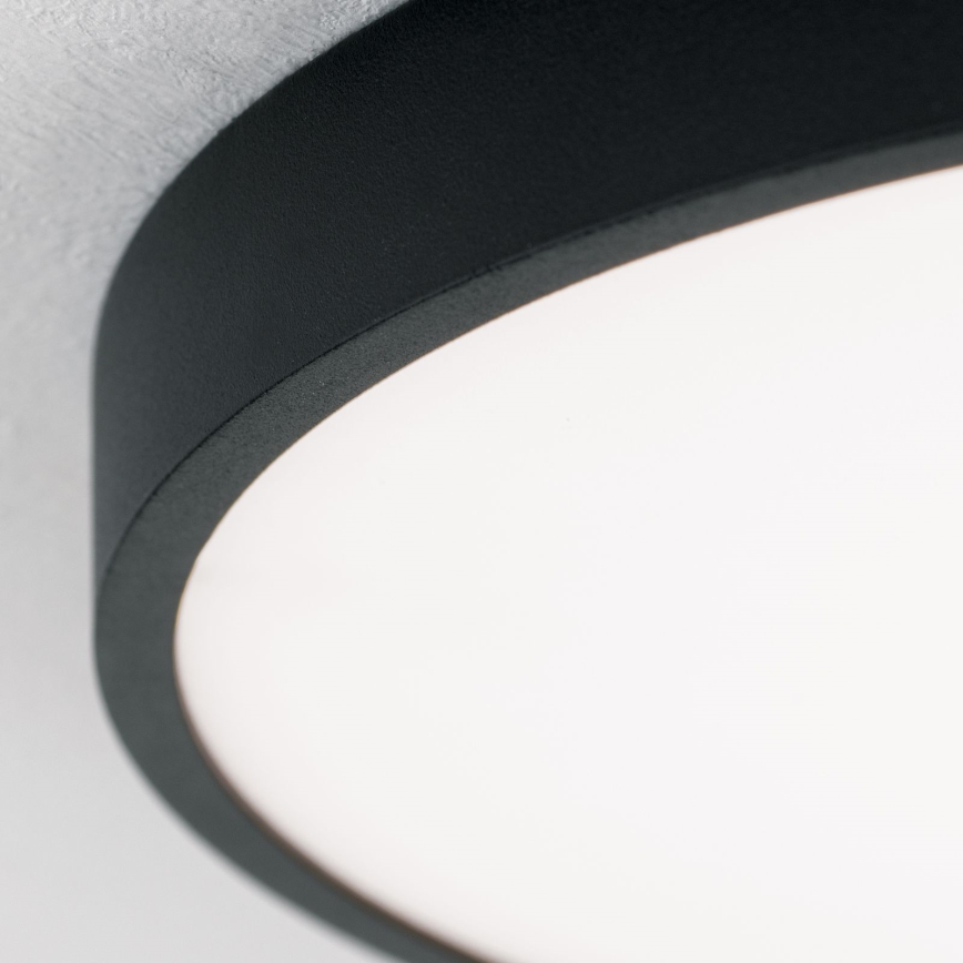 LED-Deckenleuchte BULLY LED/28W/230V d 28 cm schwarz