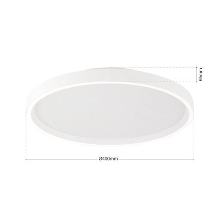 Dimmbare LED-Deckenleuchte MASCA LED/36W/230V 2700/3350/4000K d 40 cm weiß
