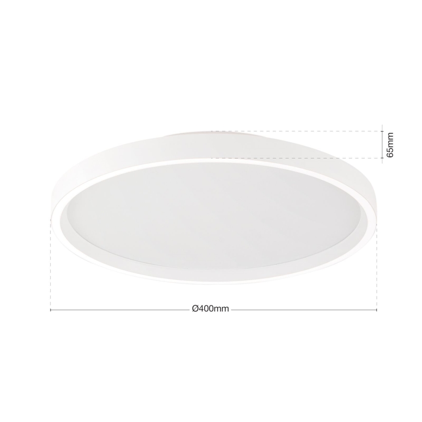 Dimmbare LED-Deckenleuchte MASCA LED/36W/230V 2700/3350/4000K d 40 cm weiß
