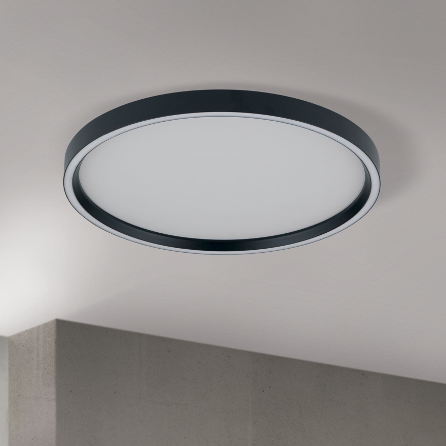 Dimmbare LED-Deckenleuchte MASCA LED/36W/230V 2700/3350/4000K d 40 cm schwarz
