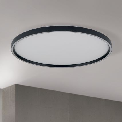 Dimmbare LED-Deckenleuchte MASCA LED/47W/230V 2700/3350/4000K d 60 cm schwarz
