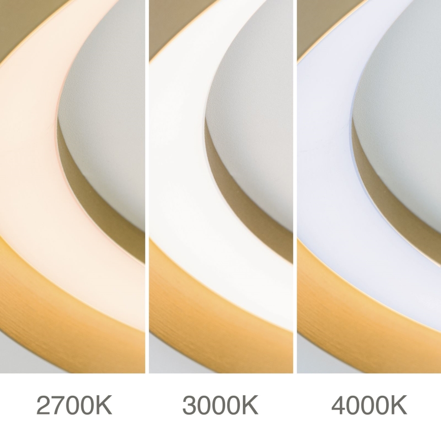 Dimmbare LED-Deckenleuchte MANTA LED/38W/230V 2700/3000/4000K d 45 cm golden