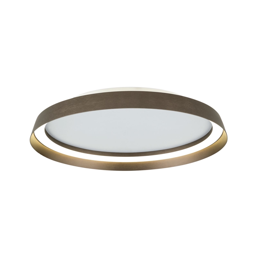 Dimmbare LED-Deckenleuchte MANTA LED/38W/230V 2700/3000/4000K d 45 cm braun