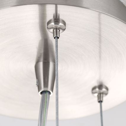 Hängeleuchte BLANC 2xE27/60W/230V d 49 cm matt Chrom