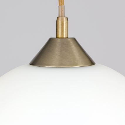 Hängeleuchte GRADO 1xE27/60W/230V d 40 cm Messing