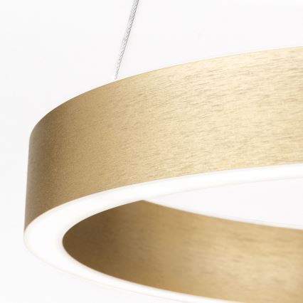 Orion - Dimmbare LED-Pendelleuchte an Kabel KOLK LED/40W/230V 2700/3000/4000K Ø 40 cm goldfarben