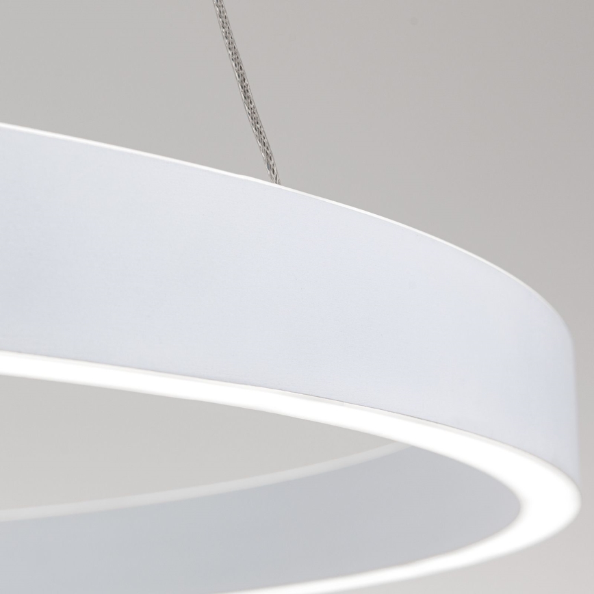 dimmbare LED-Pendelleuchte an Kabel KOLK LED/80W/230V 2700/3000/4000K Ø 80 cm weiß