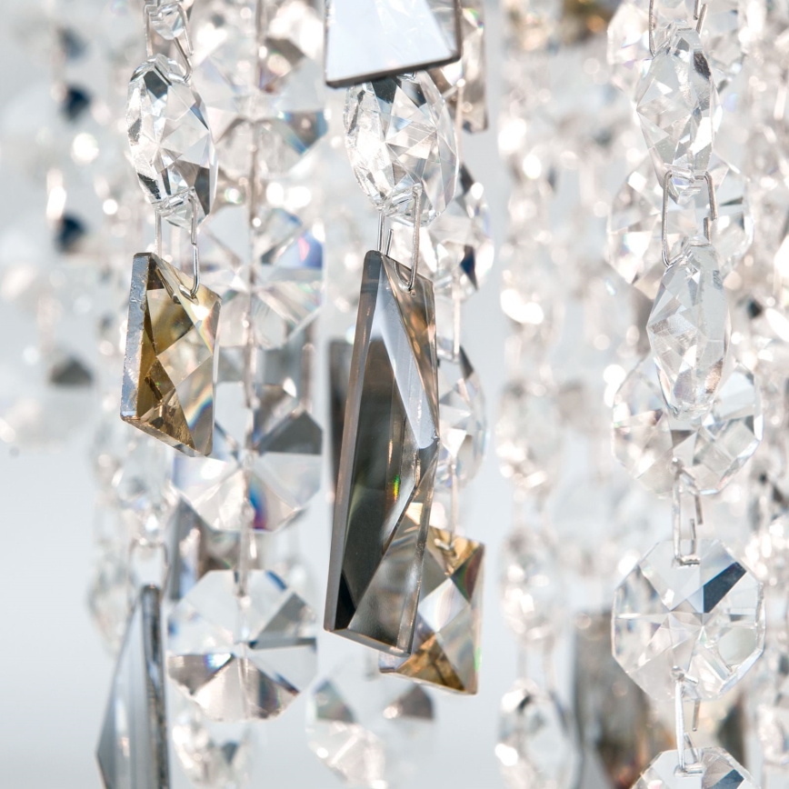 Kristall-Deckenleuchte CRYSTALRIVER 21xG9/40W/230V glänzendes Chrom