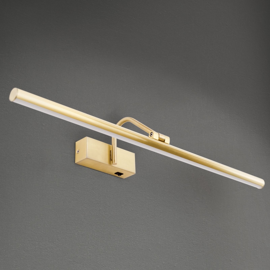 LED-Bilderleuchte PORTRAIT LED/12W/230V 60 cm golden