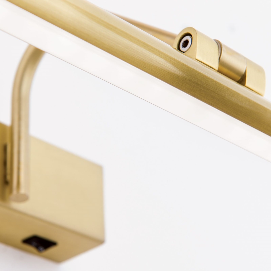 LED-Bilderleuchte PORTRAIT LED/12W/230V 60 cm golden