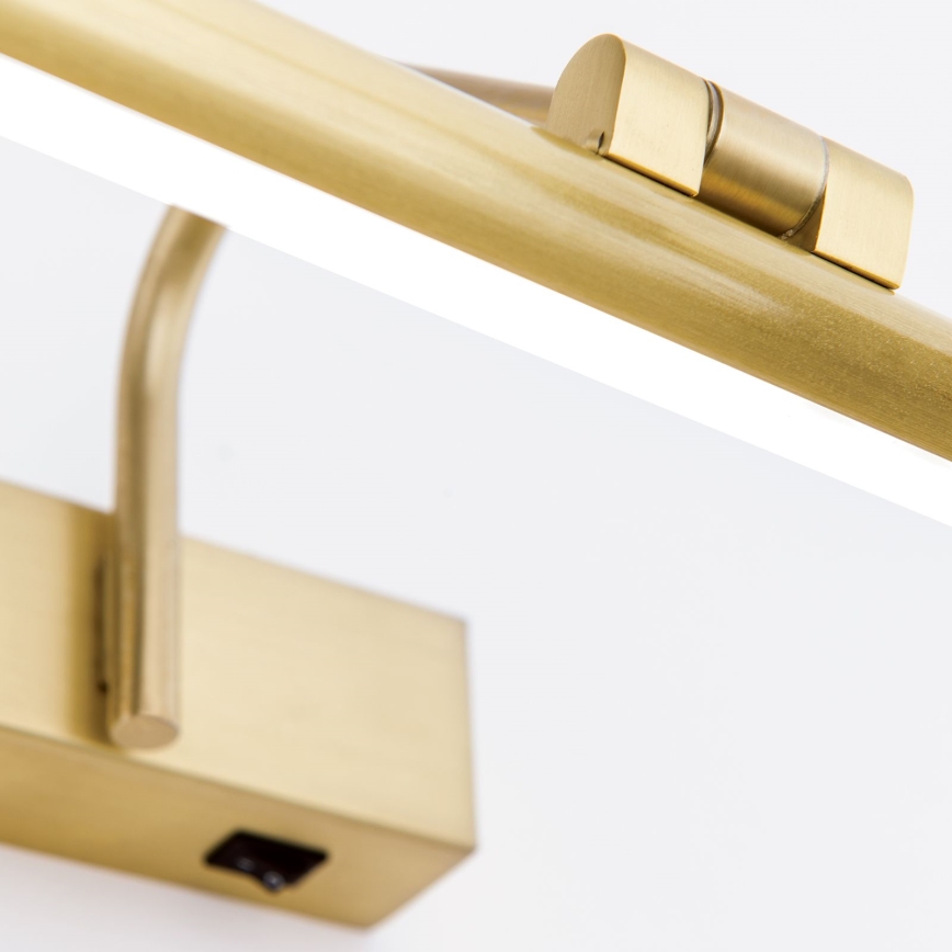 LED-Bilderleuchte PORTRAIT LED/6W/230V 30 cm golden