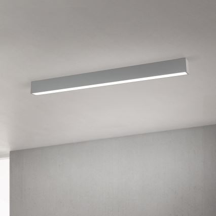 LED Decken-/Pendelleuchte 2-in-1 PALKKI LED/38W/230V 3000/4000/5000K grau