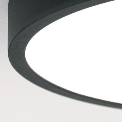 LED-Deckenleuchte BULLY LED/12W/230V d 14 cm schwarz