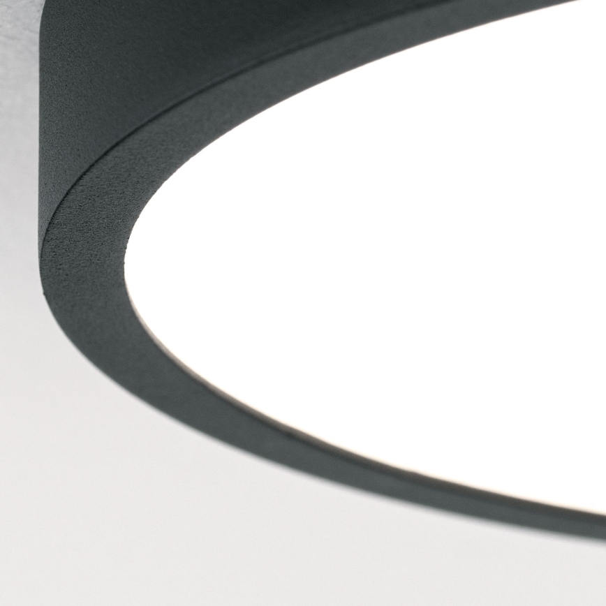 LED-Deckenleuchte BULLY LED/12W/230V d 14 cm schwarz