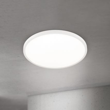Dimmbare LED-Deckenleuchte DISC LED/46W/230V 2700/3000/4000K Ø 60 cm weiß