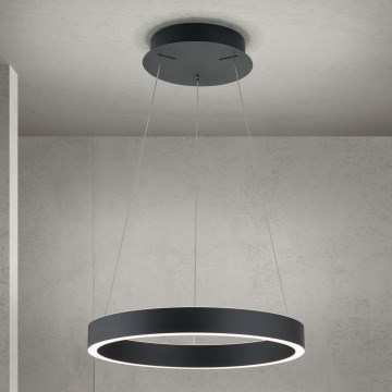 Orion - LED-dimmbare Pendelleuchte an Kabel KOLK LED/40W/230V 2700/3000/4000K Ø 40 cm schwarz