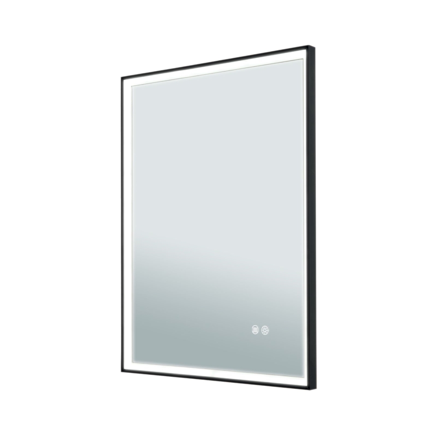 LED Badezimmer-Wandspiegel mit beheizter Oberfläche und Hintergrundbeleuchtung FRAME LED/48W/230V 3000/4000/6000K 60x45 cm IP44