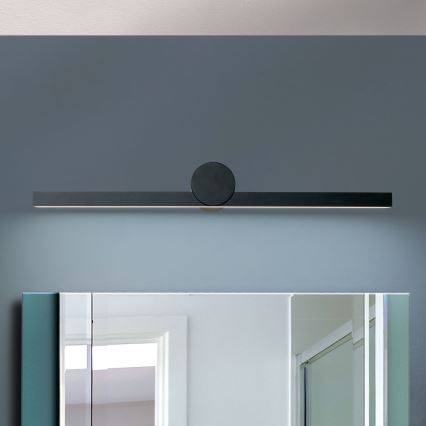 LED-Spiegelbeleuchtung für Badezimmer BEAUTY LED/12W/230V 61 cm IP54 schwarz