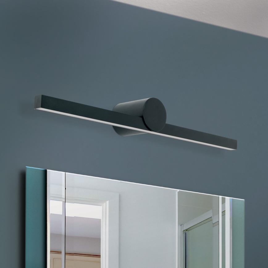 LED-Spiegelbeleuchtung für Badezimmer BEAUTY LED/12W/230V 61 cm IP54 schwarz