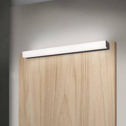 LED-Spiegelbeleuchtung für Badezimmer HORIZON LED/12W/230V 3000/4000K 60 cm IP44 schwarz