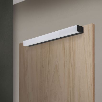 LED-Spiegelbeleuchtung für Badezimmer HORIZON LED/12W/230V 3000/4000K 60 cm IP44 schwarz