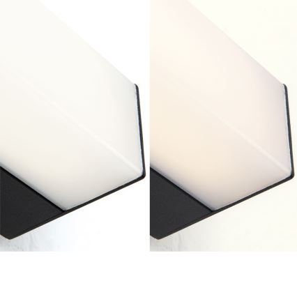 LED-Spiegelbeleuchtung für Badezimmer HORIZON LED/12W/230V 3000/4000K 60 cm IP44 schwarz