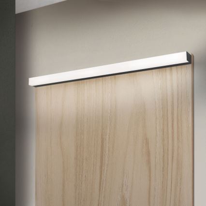 LED-Spiegelbeleuchtung für Badezimmer HORIZON LED/18W/230V 3000/4000K 90 cm IP44 schwarz