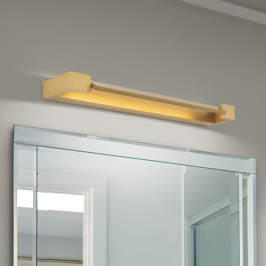 LED-Spiegelbeleuchtung für Badezimmer MARILYN LED/18W/230V 60 cm IP44 golden