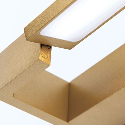 LED-Spiegelbeleuchtung für Badezimmer MARILYN LED/18W/230V 60 cm IP44 golden