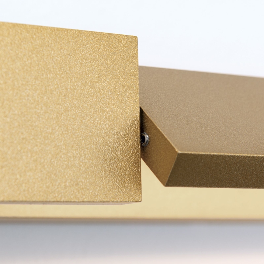 LED-Spiegelbeleuchtung für Badezimmer MARILYN LED/18W/230V 60 cm IP44 golden