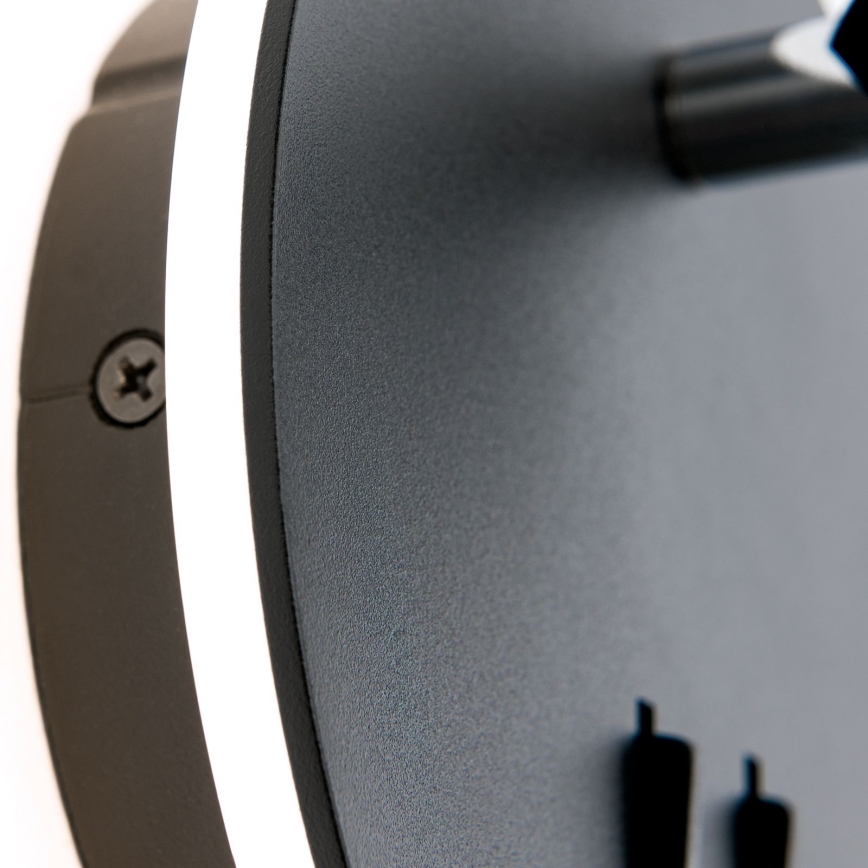 LED-Wandstrahler LENNY LED/6W/230V + LED/3W schwarz