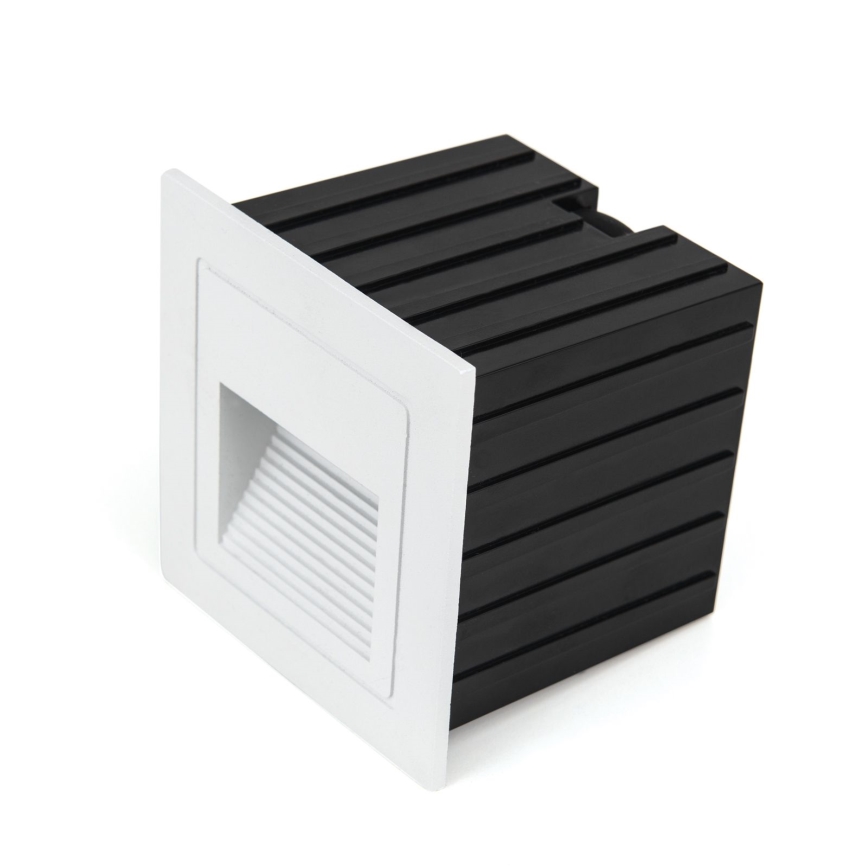 LED Einbauleuchte LORO LED/2W/230V IP65 Weiß