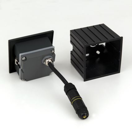 LED Einbauleuchte LORO LED/2W/230V IP65 schwarz