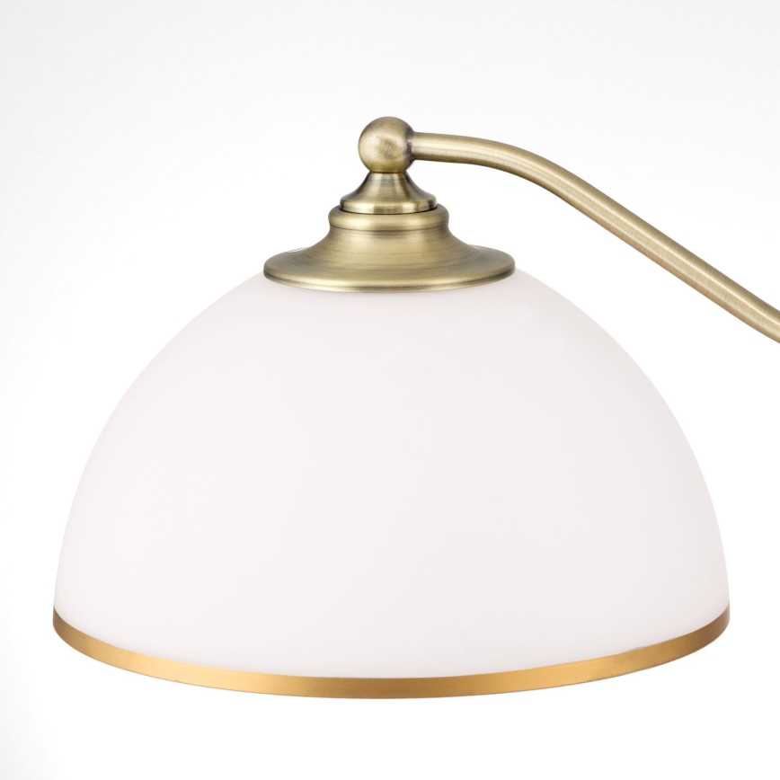Hängeleuchte an Kette OLD LAMP 3xE27/40W/230V d 65 cm weiß/Messing