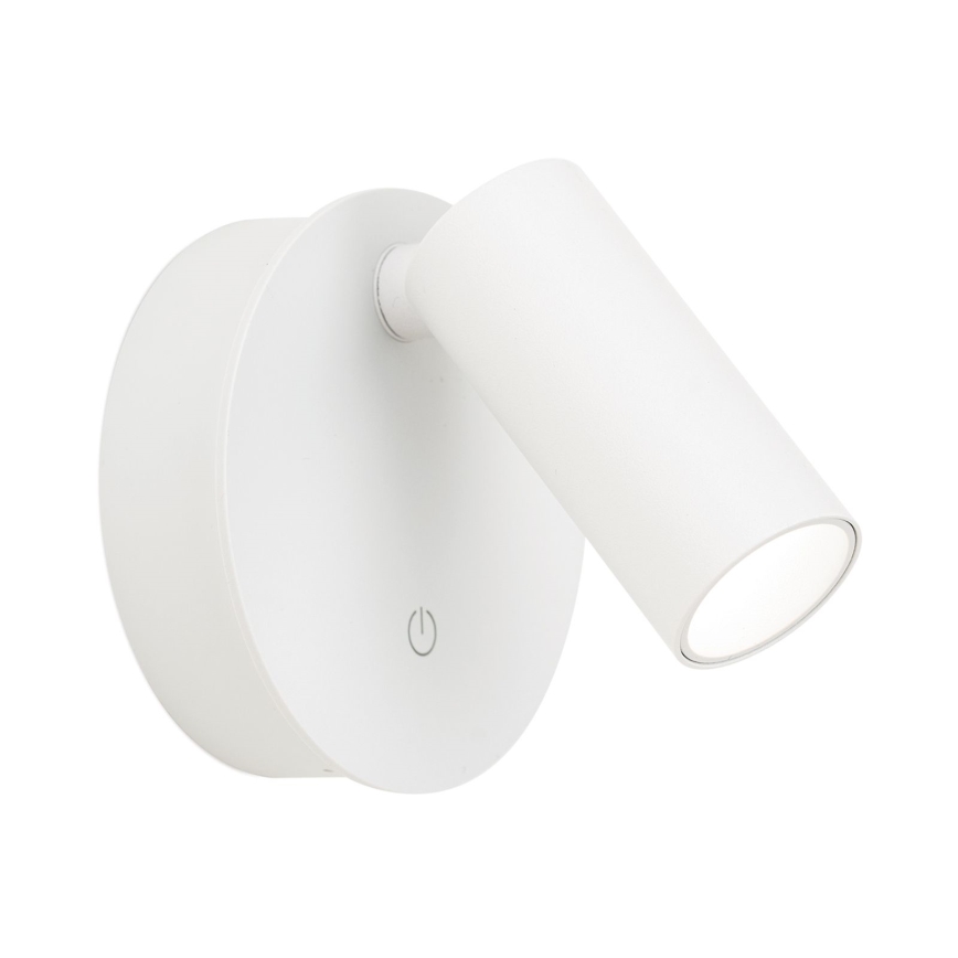 LUXY LED-Wandspot, dimmbar, wiederaufladbar, mit Touch-Bedienung LED/1W/5V 2200 mAh 2700/3000/4000K weiß