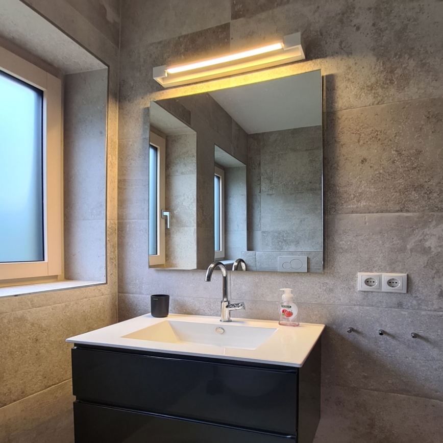 LED Badezimmerspiegelbeleuchtung MARILYN LED/18W/230V 60 cm IP44 Weiß