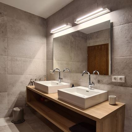 LED Badezimmerspiegelbeleuchtung MARILYN LED/18W/230V 60 cm IP44 Weiß