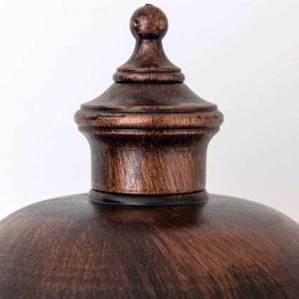 Outdoor-Wandleuchte KENZO 1xE27/100W/230V IP44 bronzen/Patina