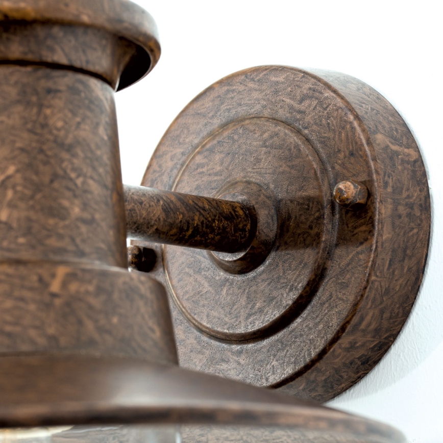 Outdoor-Wandleuchte LEONIE 1xE27/60W/230V IP44 bronzen