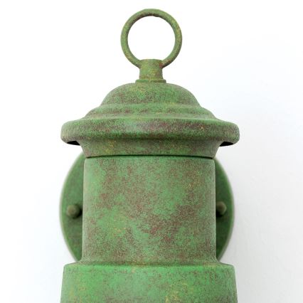 Outdoor-Wandleuchte LEONIE 1xE27/60W/230V IP44 grün